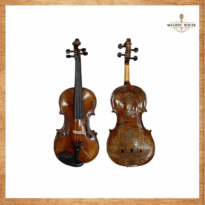 Đàn Violin 4/4 Vân Thật Chạm Khắc